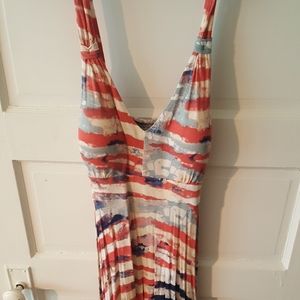 American rag tie-dye maxi dress NWOT